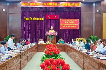 Quang cảnh hội nghị sáng 26/12. 