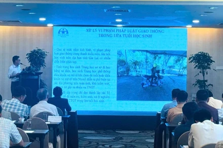 Bộ Giao thông vận tải phối hợp với Tổ chức AIP Foundation tổ chức Hội thảo công tác an toàn giao thông khu vực trường học, ngày 17/12, tại Thành phố Hồ Chí Minh.