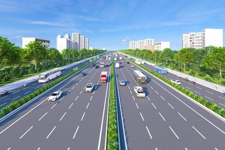 Dự án Vành đai 4 Thành phố Hồ Chí Minh dài khoảng 200km, đi qua tỉnh Bà Rịa-Vũng Tàu, Đồng Nai, Bình Dương, Long An và Thành phố Hồ Chí Minh. (Ảnh: QUÝ HIỀN)