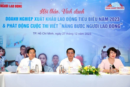 Hội thảo Xuất khẩu lao động sáng 27/12.