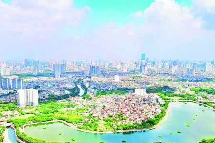 Việc sắp xếp đơn vị hành chính cấp xã sẽ giúp cho Hà Nội phát triển hiệu quả hơn. (Ảnh QUANG THÁI)