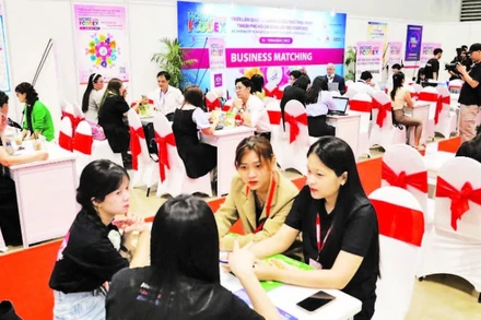 Hoạt động Kết nối giao thương giữa doanh nghiệp lương thực, thực phẩm và các nhà phân phối tại Triển lãm HCMC FOODEX 2025.