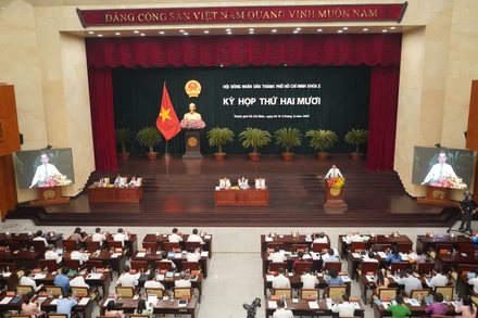 Toàn cảnh kỳ họp thứ 20.