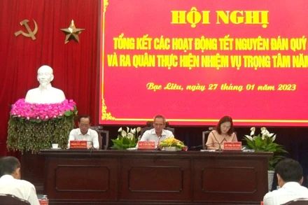 Quang cảnh hội nghị. 