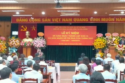Toàn cảnh Lễ kỷ niệm.