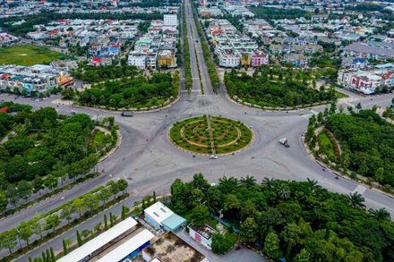 Thị xã Bến Cát đã được công nhận là đô thị loại 3. (Ảnh: QUỐC CHIẾN).