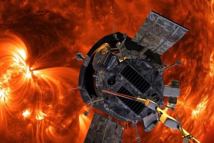 Tàu thăm dò của NASA tiến sát Mặt Trời. (Nguồn: AP/TTXVN)