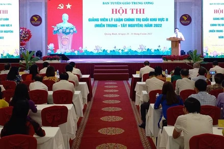 Quang cảnh Lễ khai mạc hội thi.