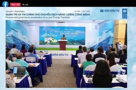 Toạ đàm “Quản trị và tài chính cho chuyển dịch năng lượng công bằng”.