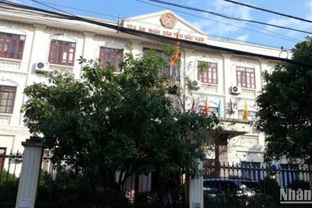 Trụ sở Tòa án nhân dân tỉnh Bắc Kạn. 