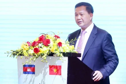 Thủ tướng Campuchia Samdech Hun Manet. (Ảnh: An Đăng/TTXVN)