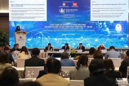 Các đại biểu dự hội thảo chuyên đề 4.