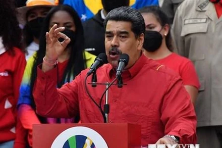 Tổng thống Venezuela Nicolas Maduro. (Ảnh: AFP/TTXVN)