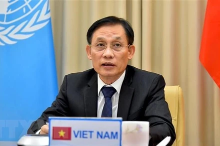 Đồng chí Lê Hoài Trung - Bí thư Trung ương Đảng, Trưởng ban Đối ngoại Trung ương.