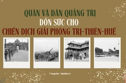 Quân và dân Quảng Trị dồn sức cho chiến dịch giải phóng Trị-Thiên-Huế