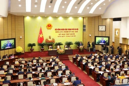 Quang cảnh kỳ họp.