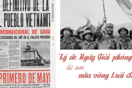 Ký ức Ngày Giải phóng từ nơi nửa vòng Trái đất
