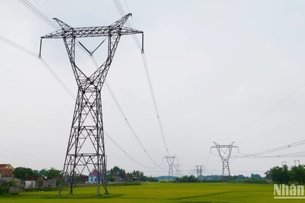 Các đường điện 500kV đi qua Quảng Bình. (Ảnh minh họa)