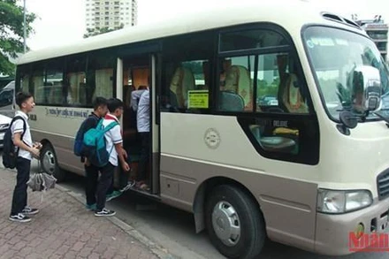 Hà Nội yêu cầu siết chặt hoạt động đưa, đón học sinh. (Ảnh minh hoạ).