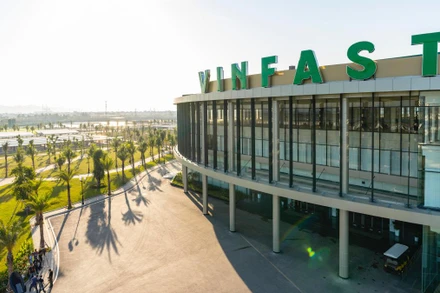 Nhà máy VinFast tại Hải Phòng.