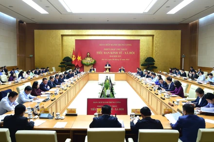 Quang cảnh phiên họp.