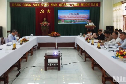 Quang cảnh hội nghị. 