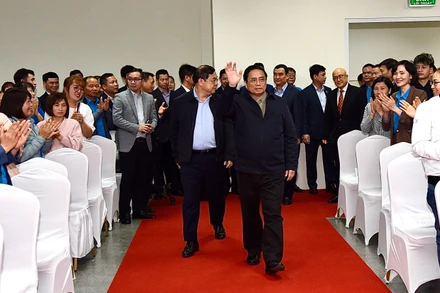 Thủ tướng Phạm Minh Chính đến tham dự chương trình.