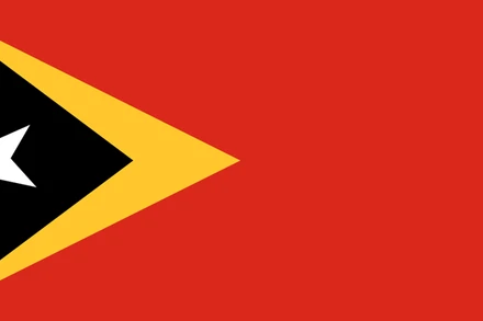 Quốc kỳ Timor-Leste.