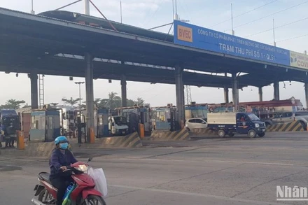 Trạm thu phí T1 trên quốc lộ 51 ngưng thu phí từ 7 giờ sáng 13/1.