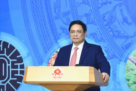 Thủ tướng Phạm Minh Chính phát biểu khai mạc diễn đàn.