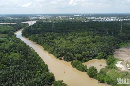 Người thuê đất, thuê mặt nước trên địa bàn Thành phố Hồ Chí Minh bị ảnh hưởng dịch Covid-19 được giảm tiền thuê đất, thuê mặt nước trong năm 2022. (Ảnh: Thế Anh)
