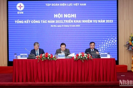 Hội nghị Tổng kết công tác năm 2022, triển khai nhiệm vụ năm 2023 của tập đoàn EVN. 