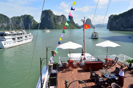 Vịnh Hạ Long là một điểm tham quan lý tưởng dịp nghỉ lễ năm nay. 
