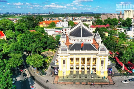 Nhà hát Lớn Hà Nội (Ảnh: Lê Việt/Báo Nhân Dân)