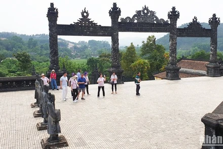 Khách Hàn Quốc đến Việt Nam ngày càng nhiều. (Ảnh: N.T)