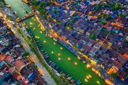 Hội An đứng thứ 2 trong 25 điểm đến thịnh hành nhất thế giới năm 2023 do du khách của Tripadvisor bình chọn. (Ảnh: Cục Du lịch Quốc gia)