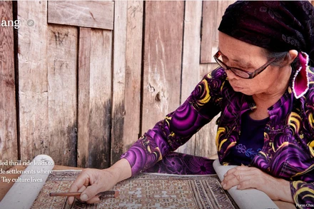 Hình ảnh giới thiệu về Hà Giang trên báo The New York Times (Ảnh chụp màn hình)