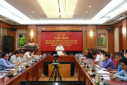 Quang cảnh hội nghị.