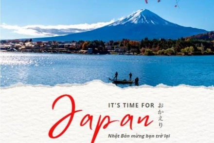 Chiến dịch “Nhật Bản mừng bạn trở lại - Okaeri” là thông điệp thể hiện sự chào đón từ trái tim dành cho du khách từ Việt Nam. 