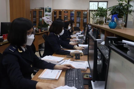 Hoạt động tại Cục Hải quan Hải Phòng. 
