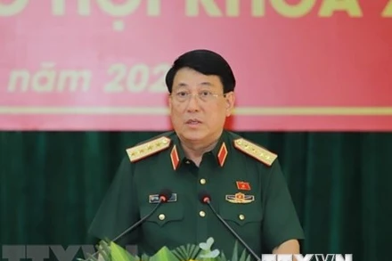 Đại tướng Lương Cường. (Ảnh: Trịnh Duy Hưng/TTXVN)