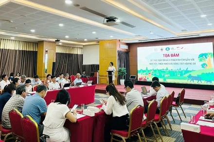 Toàn cảnh tọa đàm. (Ảnh: Tổng cục Du lịch) 