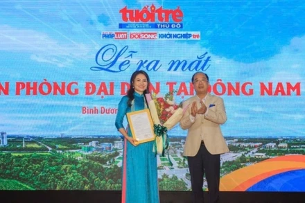 Báo Tuổi trẻ Thủ đô ra mắt Văn phòng đại diện tại Đông Nam Bộ