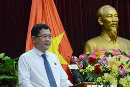 Ông Trần Phước Sơn được bầu làm Phó Chủ tịch Hội đồng nhân dân thành phố Đà Nẵng nhiệm kỳ 2021-2026. (Ảnh: TTXVN)