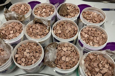 Thu giữ hơn 10 nghìn viên ma túy tổng hợp. 