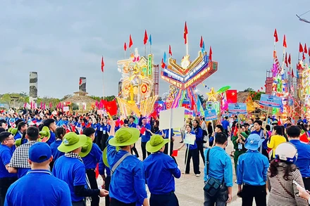 Hội trại “Thanh niên Quảng Nam tự tin bước vào kỷ nguyên phát triển mới” có quy mô toàn tỉnh bao gồm 20 đơn vị lều. 