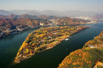 Đảo Nami, Hàn Quốc. (Ảnh: Tổng cục Du lịch Hàn Quốc)