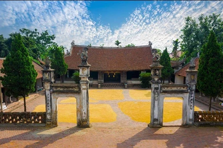 Làng cổ Đường Lâm, Hà Nội. (Ảnh: Nina May)