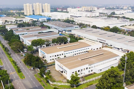 Khu công nghiệp VSIP tại Bình Dương. (Ảnh: VSIP)