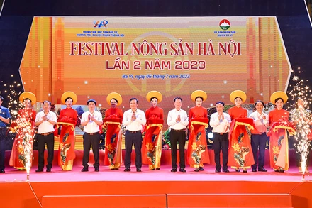 Khai mạc “Festival nông sản Hà Nội lần 2 năm 2023”.
